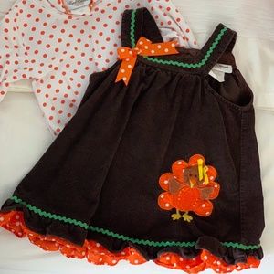 Girls 3T Thanksgiving Outfit